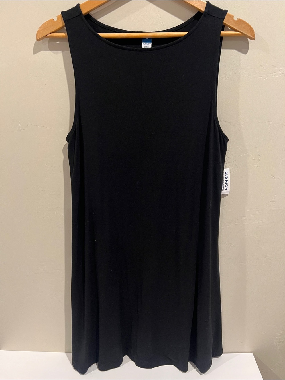 Old Navy Black Sleeveless Mini Dress